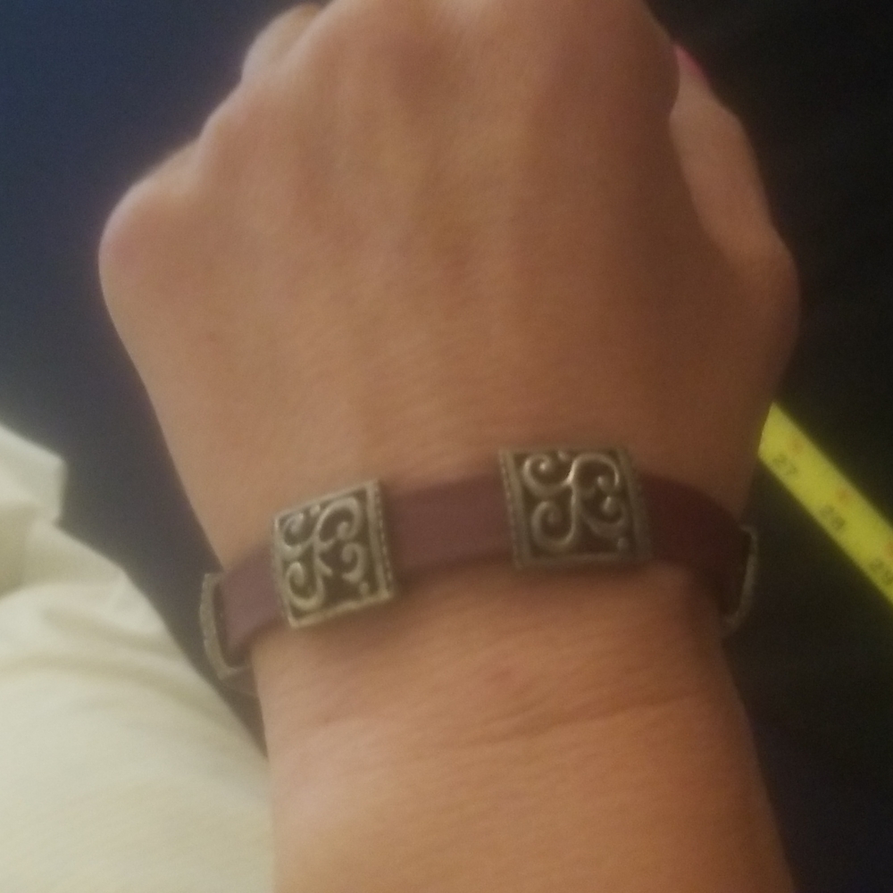 Leather bracelet